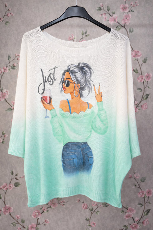 Maglia in filo “Pin Up”