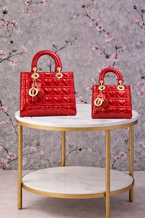 Set Borsa Cuore Glam (Grande + Mini)