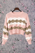 Maglioncino Crop Onde