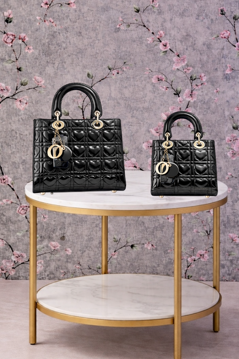 Set Borsa Cuore Glam (Grande + Mini)