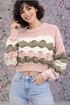 Maglioncino Crop Onde