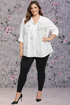 Maxi Camicia Strass Love