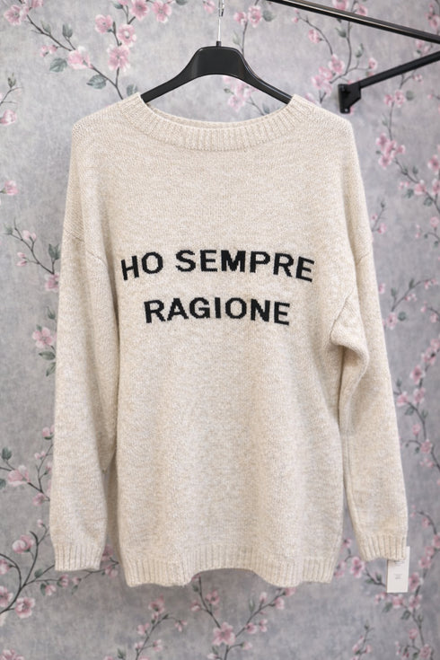 Maglia “Ho sempre ragione”