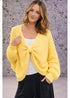 Cardigan Nodo Frontale